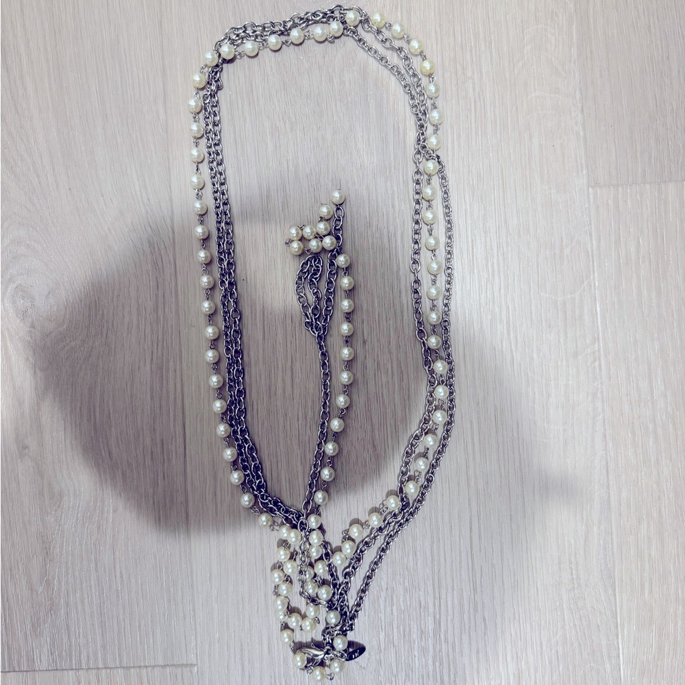 Vintage pearl belt